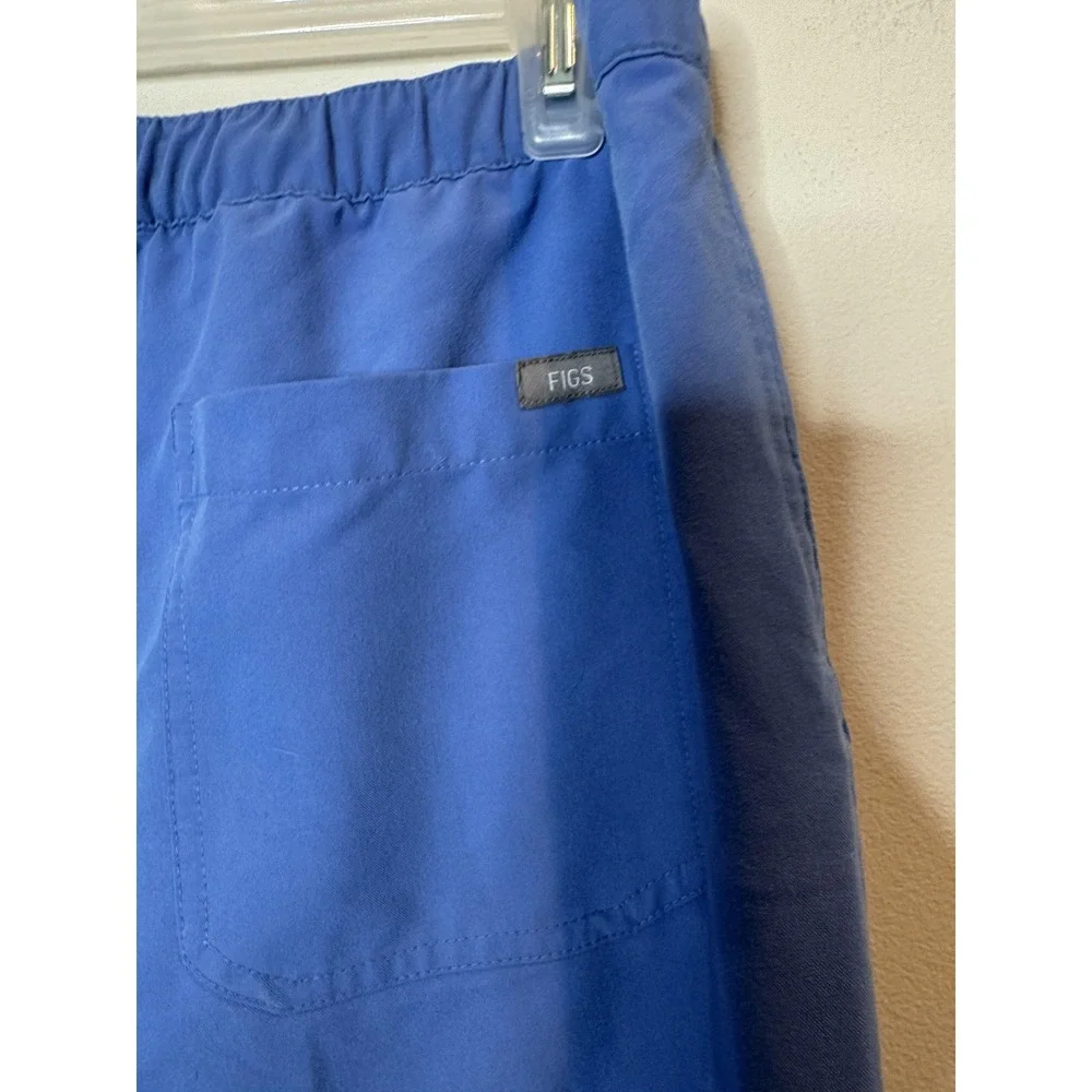 Figs Scrub‎ Pants Mens Large Blue Technical Collection TM3001 Cargo Pockets